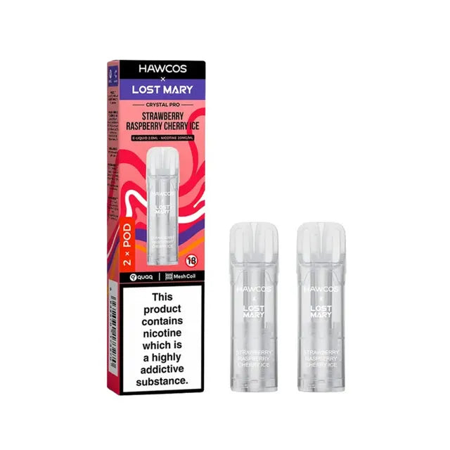 Hawcos x Lost Mary Crystal Pro Prefilled Pods