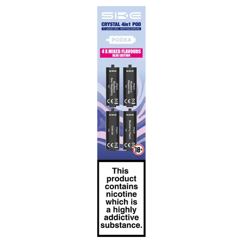 SKE Crystal 4-in-1 2400 Prefilled Pods