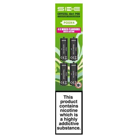 SKE Crystal 4-in-1 2400 Prefilled Pods