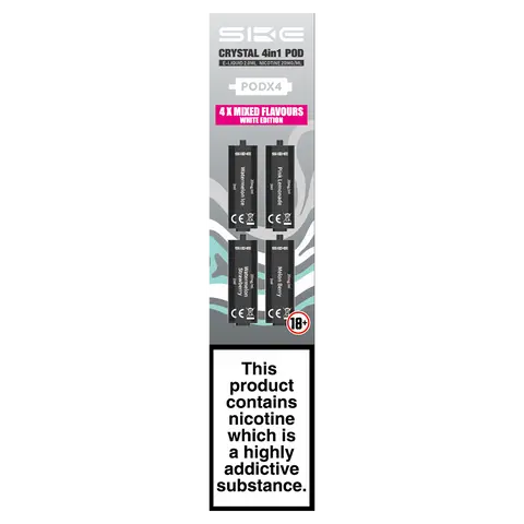 SKE Crystal 4-in-1 2400 Prefilled Pods