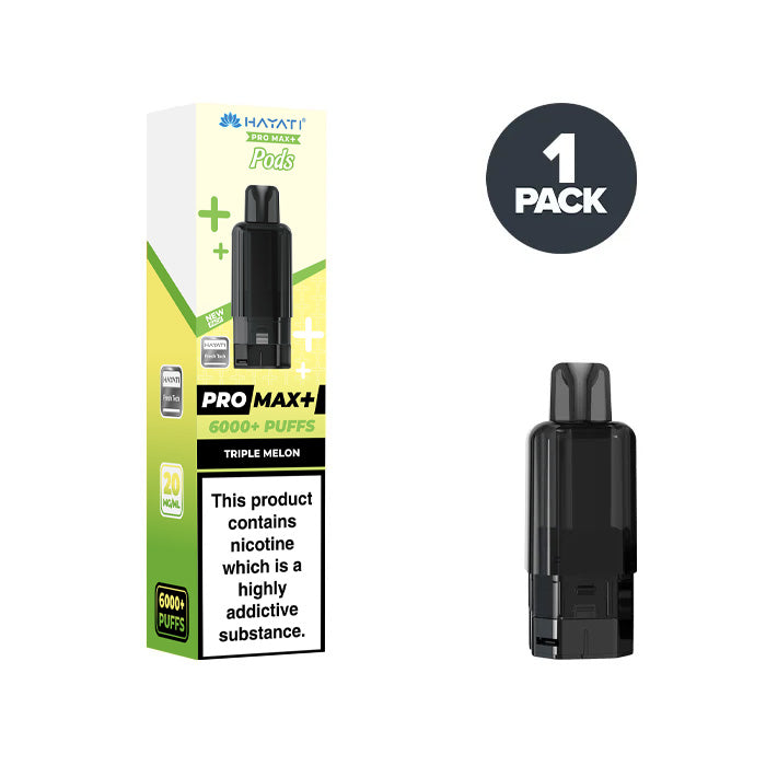 Hayati Pro Max Plus 6K Prefilled Pods - Triple Melon - Triple Melon Flavor Pods