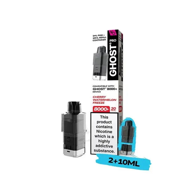 Ghost Pro 8000+ Prefilled Pods