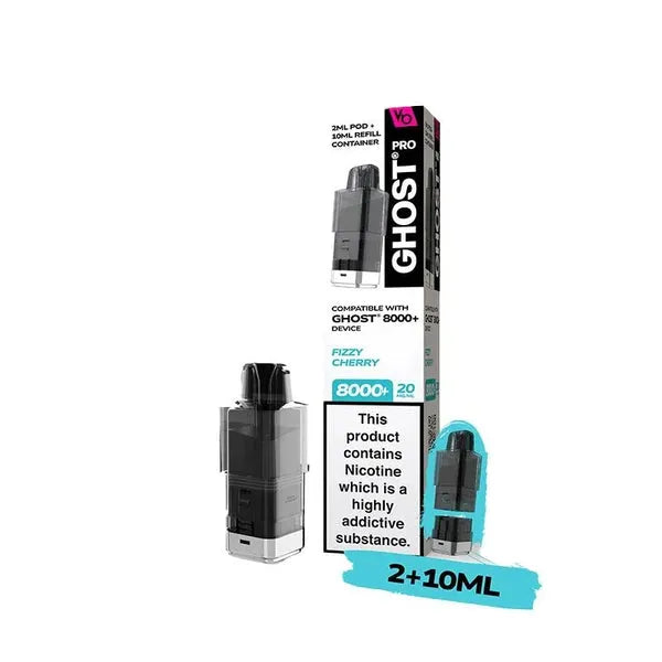 Ghost Pro 8000+ Prefilled Pods