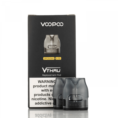 Voopoo V.Thru Pro Replacement Pods (Pack of 2) - 0.7 ohm - Pack of 2